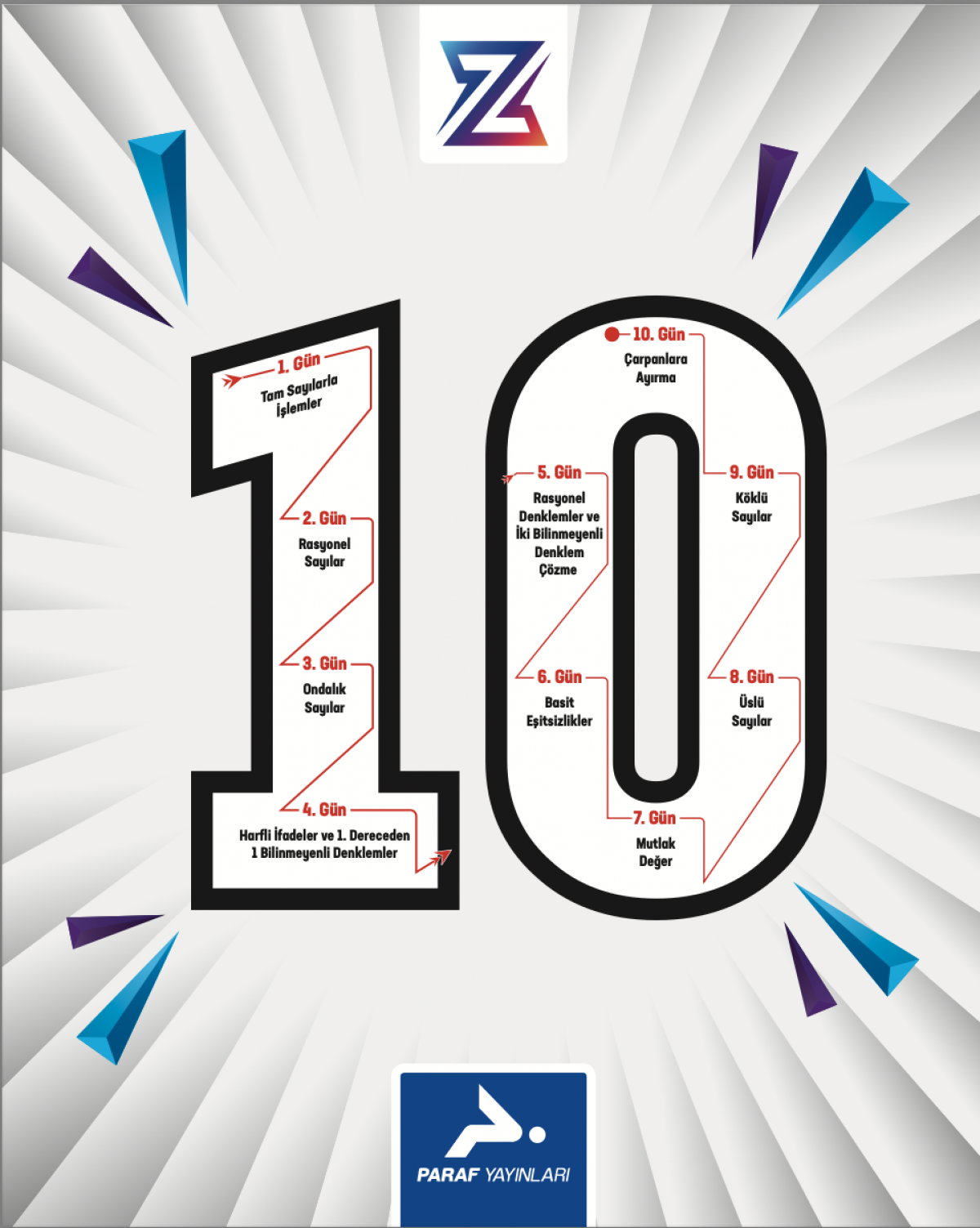10 Günde Matematik Temel Atma Garanti - Bıyıklımatematik - PARAF Z TAKIMI