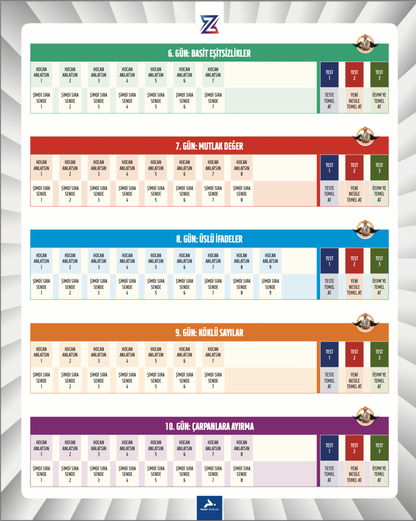 10 Günde Matematik Temel Atma Garanti - Bıyıklımatematik - PARAF Z TAKIMI