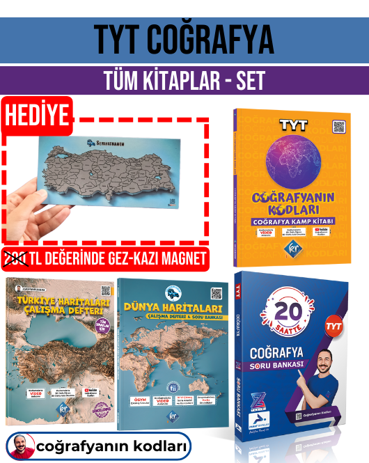 Codes Of Geography Tyt Video Course Tyt Question Bank World And Türkiye Maps