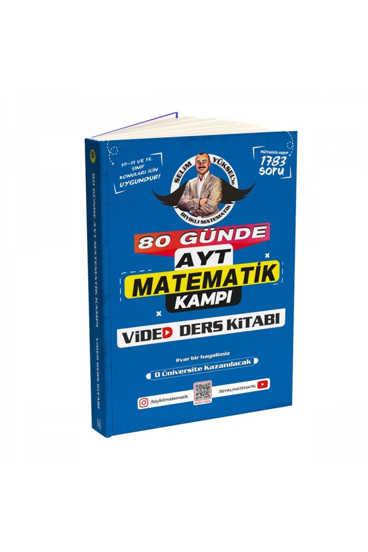 Bıyıklı Matematik Selim Yüksel 2024 80 Günde Ayt Matematik Video Ders Notları